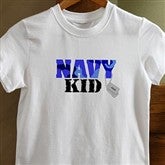 Army and Navy Supporter©White Youth T-Shirt - 10836-YT