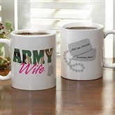 Army and Navy Supporter Personalized Mug- 11 oz. - 10865-S