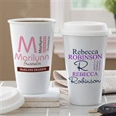 Personally Yours Personalized Reusable Travel Tumbler - 10879