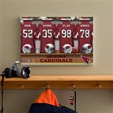 NFL Arizona Cardinals Personalized Locker Room Canvas - 12x18 - 10889-S