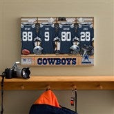 NFL Dallas Cowboys Personalized Locker Room Canvas- 12x18 - 10893-S