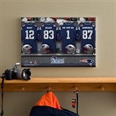 NFL New England Patriots Personalized Locker Room Canvas- 12x18 - 10907-S