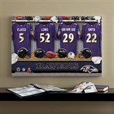 NFL Baltimore Ravens Personalized Locker Room Canvas- 16x24 - 10910-M