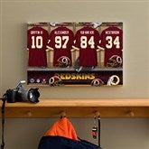 NFL Washington Redskins Personalized Locker Room Canvas- 12x18 - 10911-S
