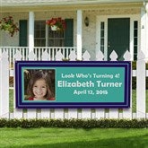 You Name It Personalized Photo Banner - 10934