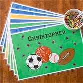You Choose Boys Personalized Laminated Placemat - 10940