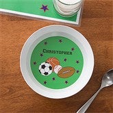 All Star Personalized Melamine Bowl - 10941D-B