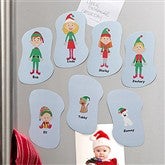 Winter Family  Character Collection© Personalized Magnets - 10949
