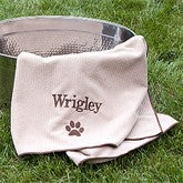 Dogs Unleashed™ Personalized Dog Towel - 11010-T
