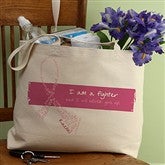 I Will Never Give Up!© Personalized Canvas Tote - 11016