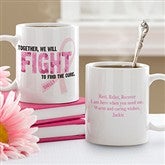 Fight To Find The Cure Personalized Coffee Mug- 11 oz. - 11023-S