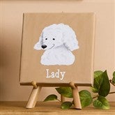 Top Dog Breeds Personalized Canvas Art--5 1/2