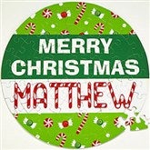 Merry Christmas Personalized 68 Pc Puzzle - 11109-68