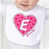 She's All Heart© Personalized Bib - 11132-B
