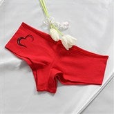 Sparkle Of My Eye Personalized Ladies Red Shorties - 11137S