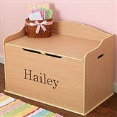 Personalized Austin Toy Box - Natural - 11165D-N