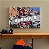 Alabama Crimson Tide Collegiate Personalized Pub Sign Canvas- 12x18 - 11167-S