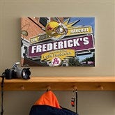 Arizona State Sun Devils Collegiate Personalized Pub Sign Canvas- 12x18 - 11169-S
