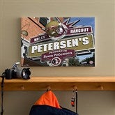 Florida State Seminoles Collegiate Personalized Pub Sign Canvas- 12x18 - 11176-S