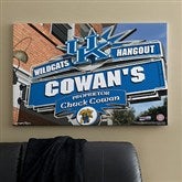 Kentucky Wildcats Collegiate Personalized Pub Sign Canvas- 24x36 - 11182-L