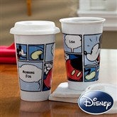 Disney® Personalized Mickey Mouse Reusable Travel Tumbler - 11191