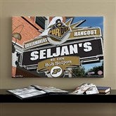 Purdue Boilermakers Collegiate Personalized Pub Sign Canvas- 16x24 - 11202-M