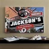 Texas Tech Red Raiders Collegiate Personalized Pub Sign Canvas- 16x24 - 11207-M
