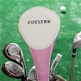 Performance Pink Golf Club Cover - Name - 11209-N