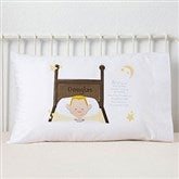 His Bedtime Prayer Personalized Character Pillowcase - 11231