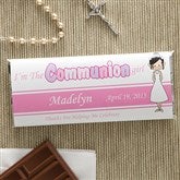 I'm The Communion Girl Personalized Candy Bar Wrappers - 11279