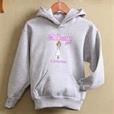 I'm The Communion Girl© Personalized Hooded Sweatshirt - 11291
