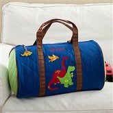 Dino Embroidered Duffel Bag - 11297