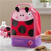 Ladybug Embroidered Lunch Bag - 11301