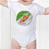 Retro Rabbit Easter Baby Bodysuit - 11308-BB
