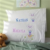 Hip Hop Bunny© Personalized Pillowcase - 11316