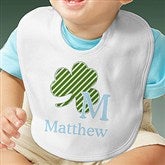 Shamrock Initial for Him© Bib - 11321-BIB
