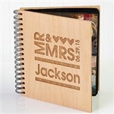 Mr. & Mrs. Personalized Photo Album - 11332