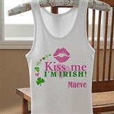 Kiss Me I'm Irish!© Personalized Junior Tank - 11341-T