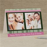Photo Message To Her Personalized Greeting Card - 11354