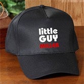 Little Guy Youth Black Baseball Cap - 11442YC