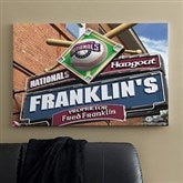 Washington Nationals MLB Personalized Pub Sign Canvas - 24x36 - 11491-L