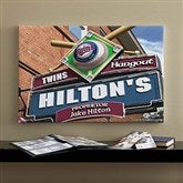 Minnesota Twins MLB Personalized Pub Sign Canvas - 16x24 - 11508-M