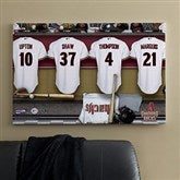 Arizona Diamondbacks MLB Personalized Locker Room Canvas- 24x36 - 11553-L