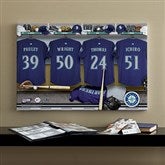 Seattle Mariners MLB Personalized Locker Room Canvas- 16x24 - 11567-M