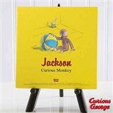 Curious George® Personalized Canvas Art - 11586