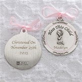 Bless This Child Personalized Crib Medallion-Girl - 11607-P