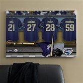 San Diego Padres MLB Personalized Locker Room Canvas- 24x36 - 11646-L