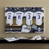 Tampa Bay Rays MLB Personalized Locker Room Canvas- 16x24 - 11698-M