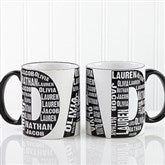 Repeating Name For Him Personalized Coffee Mug - 11743