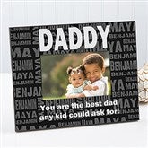 Repeating Name For Him Personalized Photo Frame - 11759